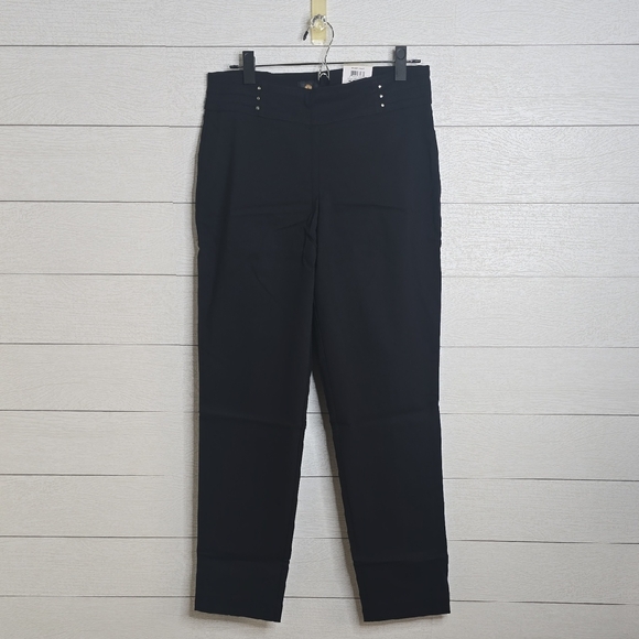 NWT-JM COLLECTION RIVIT PANTS - Picture 1 of 10